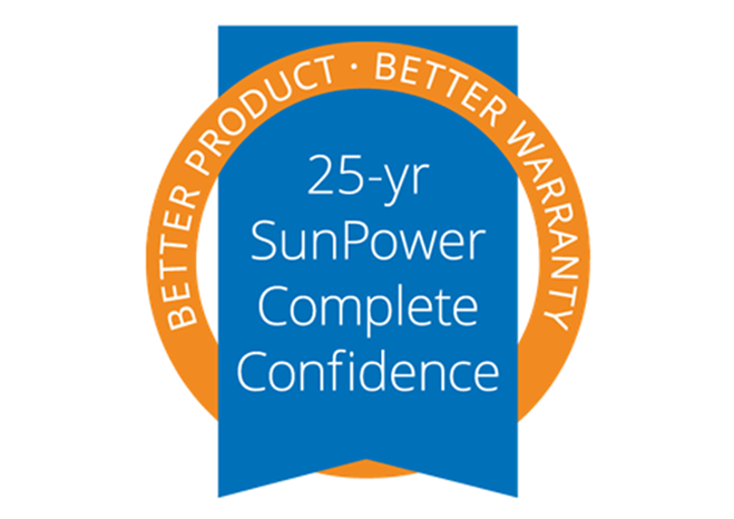 Industry-leading warranty, all from one company