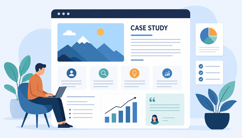 How to Build a High-Converting Case Study Page