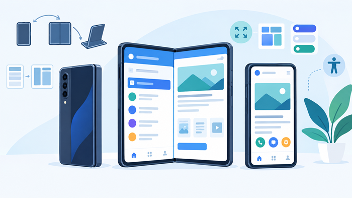 Designing Responsive App Layouts for Foldable Devices