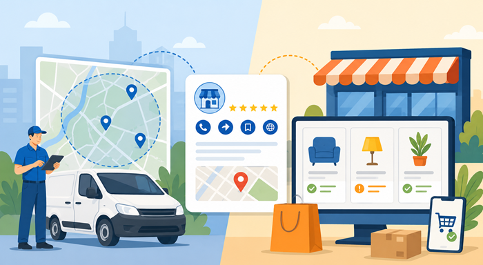 GBP Service Areas vs Product Availability Explained