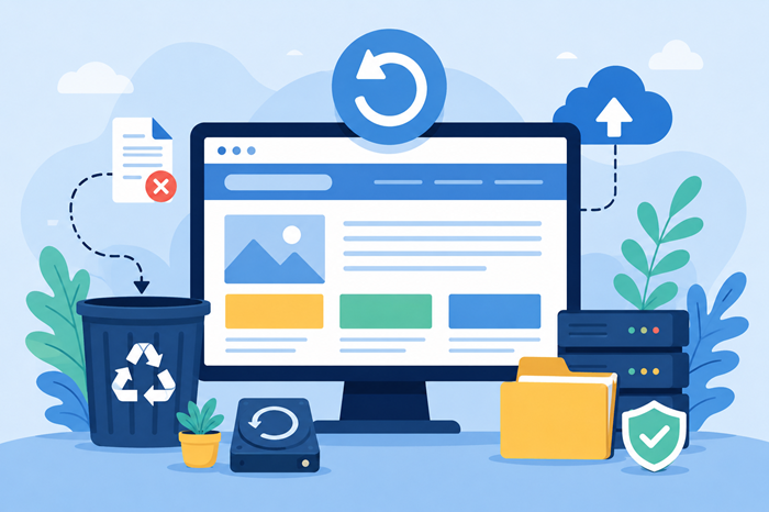 How to Recover Deleted Website Content Without Losing Traffic