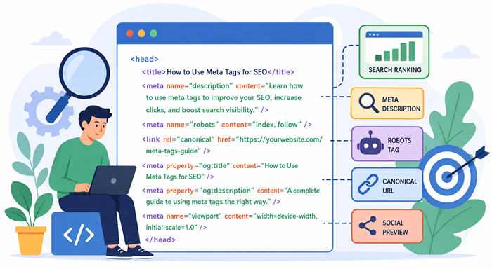 How to Use Meta Tags for SEO the Right Way in 2026