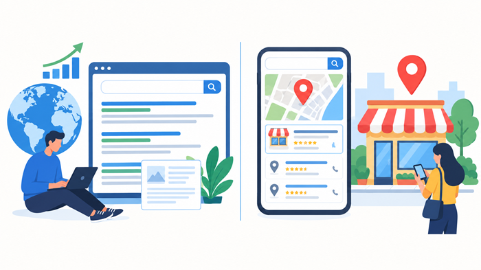 SEO vs Local SEO: What’s the Real Difference for Business?
